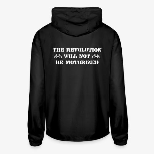 The Revolution Will Not Be Motorized - Unisex Lightweight Windbreaker Jacket