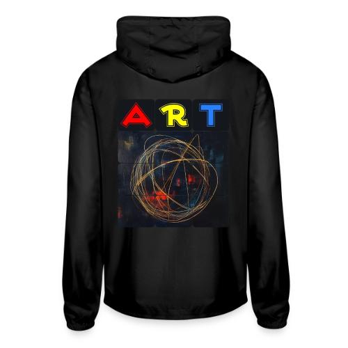 Echoes of Art - Unisex Lightweight Windbreaker Jacket