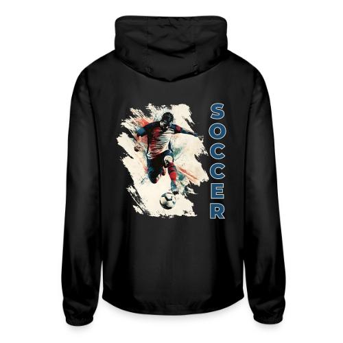 Soccer Power Move - Unisex Lightweight Windbreaker Jacket