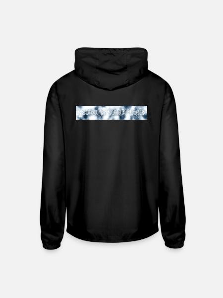 Struggle Nebula Glyphs - Unisex Lightweight Windbreaker Jacket - black