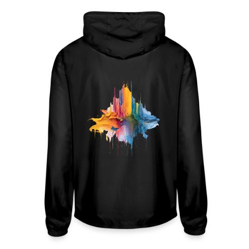 Impasto Spectrum - Unisex Lightweight Windbreaker Jacket