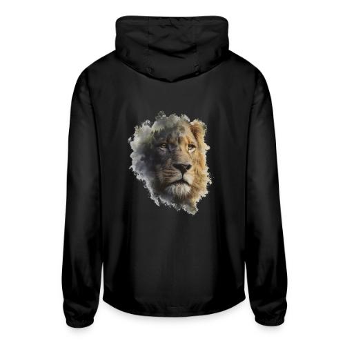 Forest-Soul Lion - Unisex Lightweight Windbreaker Jacket