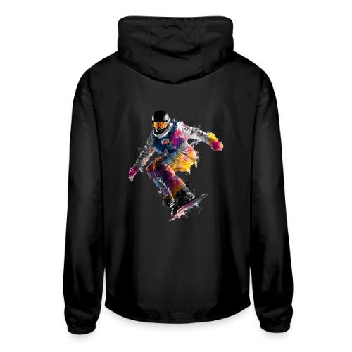 Snowboarding: Frozen Palette - Unisex Lightweight Windbreaker Jacket