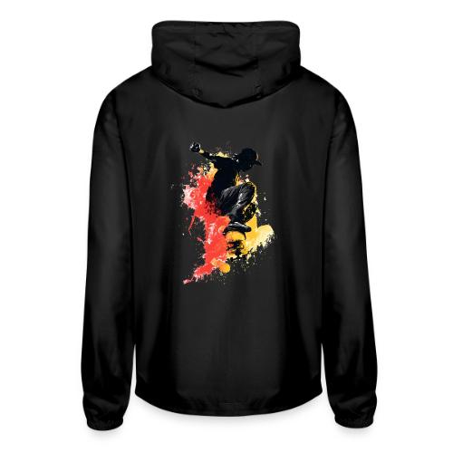 Skateboarding: Splash of Motion - Unisex Lightweight Windbreaker Jacket