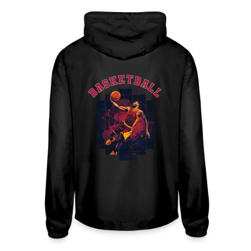 Basketball Spirit - Unisex Lightweight Windbreaker Jacket