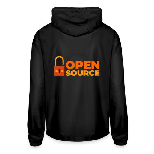 Open Source: Code is Freedom - Unisex Lightweight Windbreaker Jacket