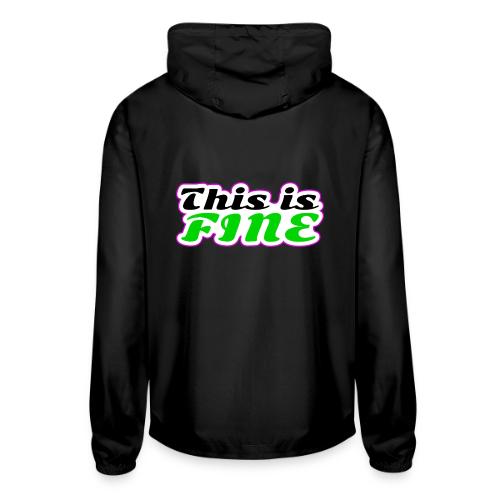 This Is Fine Balance - Unisex Lightweight Windbreaker Jacket