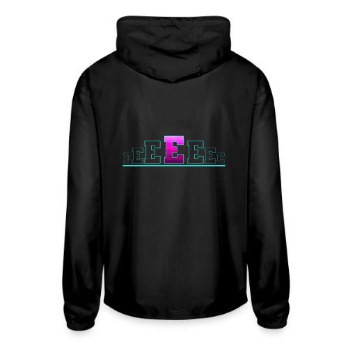 Letter E – Capital Varsity Alphabet Monogram - Unisex Lightweight Windbreaker Jacket