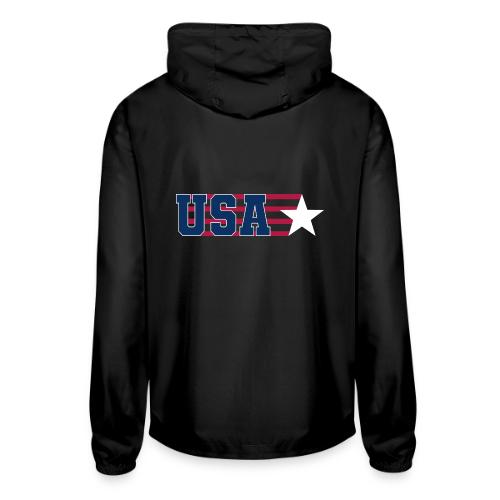 Star Stripe USA - Unisex Lightweight Windbreaker Jacket