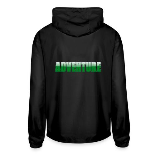 Adventure Typography Design for Apparel - Unisex Lightweight Windbreaker Jacket