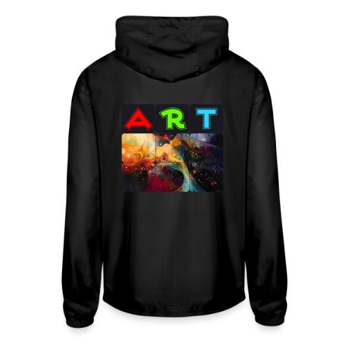 Waves of Art - Unisex Lightweight Windbreaker Jacket