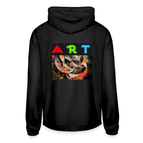Fragments of Art - Unisex Lightweight Windbreaker Jacket