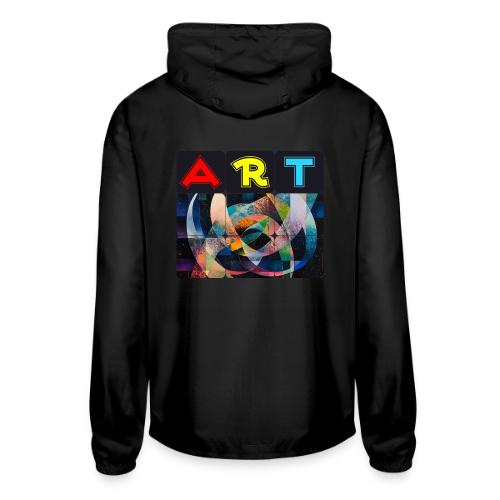 Art of Stripes and Shades - Unisex Lightweight Windbreaker Jacket