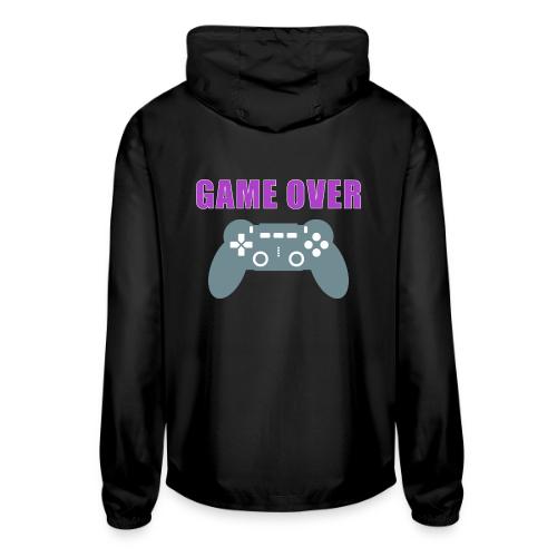 Game Over Gamer Controller Design - Unisex Lightweight Windbreaker Jacket