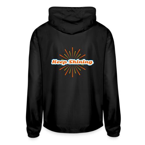 Keep Shining: Radiant Energy Design - Unisex Lightweight Windbreaker Jacket