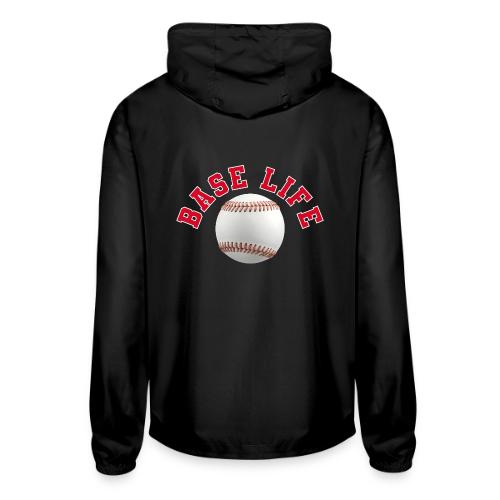 Baseball: Base Life Vibes - Unisex Lightweight Windbreaker Jacket