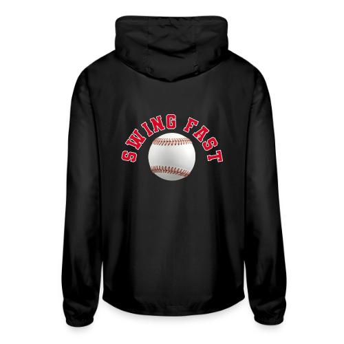 Baseball: Swing Fast Energy - Unisex Lightweight Windbreaker Jacket