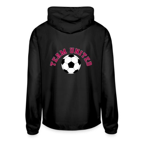 Team United Soccer Ball Sports Design - Unisex Lightweight Windbreaker Jacket