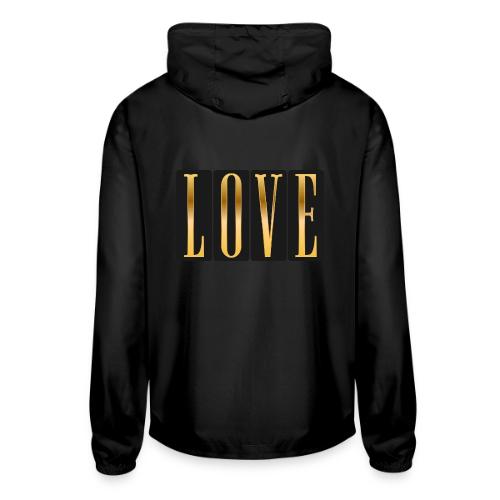 Golden Love - Unisex Lightweight Windbreaker Jacket