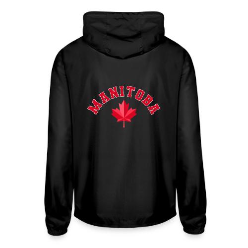 Manitoba with maple leaf - Unisex Lightweight Windbreaker Jacket