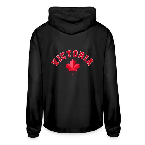 Victoria with maple leaf - Unisex Lightweight Windbreaker Jacket