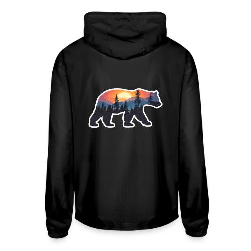 Mountain Spirit Bear - Unisex Lightweight Windbreaker Jacket