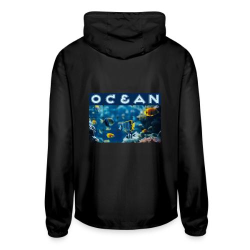 Ocean: Underwater Radiance - Unisex Lightweight Windbreaker Jacket