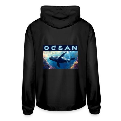 Ocean: Majestic Deep - Unisex Lightweight Windbreaker Jacket