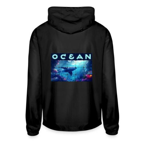 Ocean: Whale’s Path - Unisex Lightweight Windbreaker Jacket