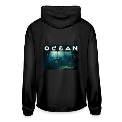 Ocean Whisper - Unisex Lightweight Windbreaker Jacket
