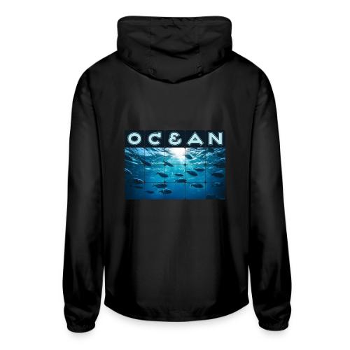 Ocean: Silver Tide - Unisex Lightweight Windbreaker Jacket