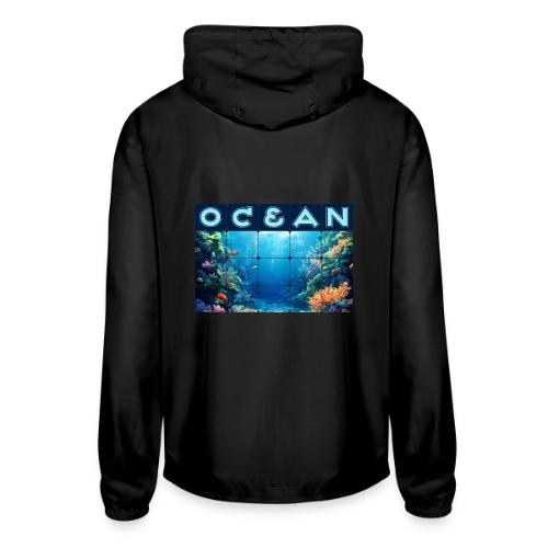 Ocean: Tropical Drift - Unisex Lightweight Windbreaker Jacket