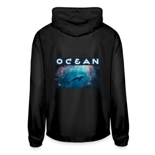 Ocean: Blue Grace - Unisex Lightweight Windbreaker Jacket