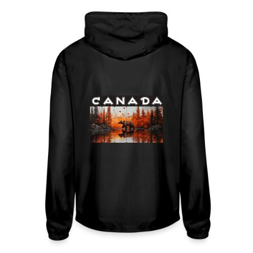 Canada Wilderness Art - Unisex Lightweight Windbreaker Jacket