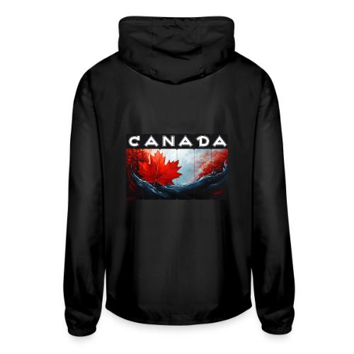 Canada Icon in Color - Unisex Lightweight Windbreaker Jacket