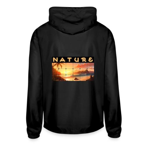 Nature: Tropical Twilight - Unisex Lightweight Windbreaker Jacket
