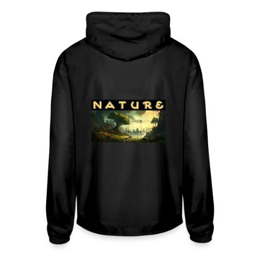 Whispers of Green Peaks - Unisex Lightweight Windbreaker Jacket