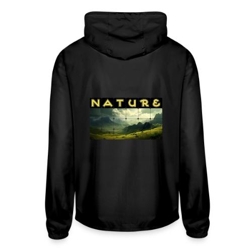 Nature: Verdant Peaks - Unisex Lightweight Windbreaker Jacket