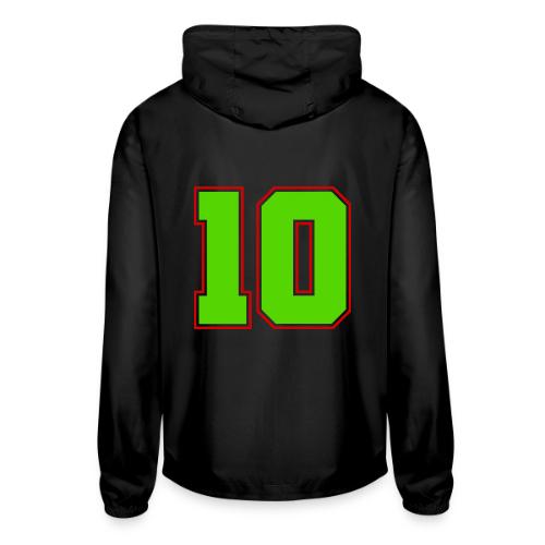 The Magic Number 10 - Unisex Lightweight Windbreaker Jacket