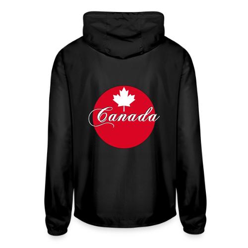 Canada in red and white - Unisex Lightweight Windbreaker Jacket