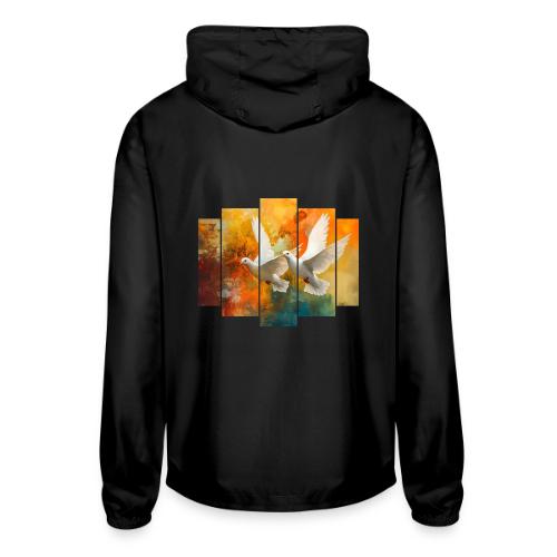 Wings of Peace - Unisex Lightweight Windbreaker Jacket