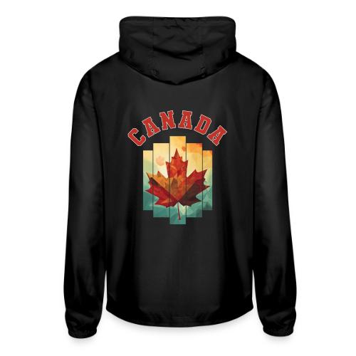Canada’s Artistic Emblem - Unisex Lightweight Windbreaker Jacket