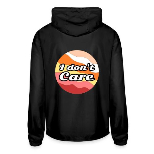 I Don’t Care Vibes - Unisex Lightweight Windbreaker Jacket