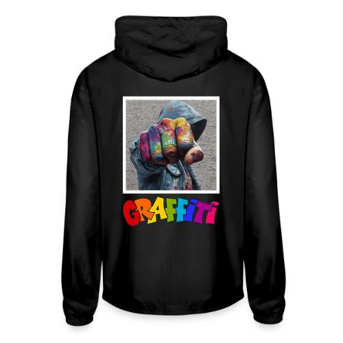 Graffiti: Urban Expression - Unisex Lightweight Windbreaker Jacket