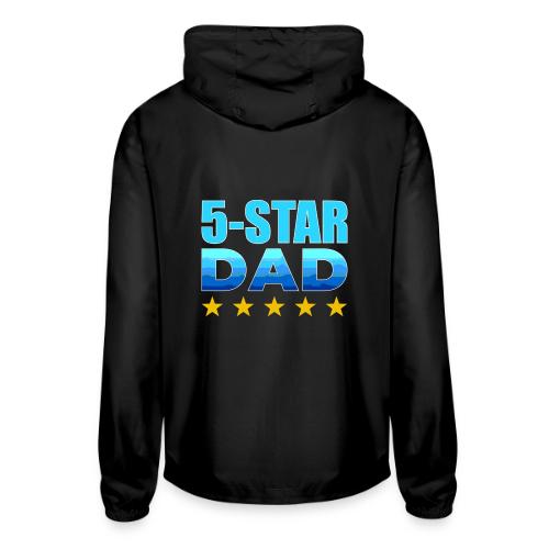 Five Stars Dad - Unisex Lightweight Windbreaker Jacket