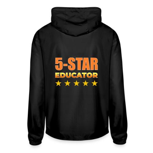Five-Star Educator - Unisex Lightweight Windbreaker Jacket