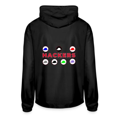 The Spectrum of Hackers - Unisex Lightweight Windbreaker Jacket
