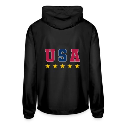 USA Varsity Stars - Unisex Lightweight Windbreaker Jacket