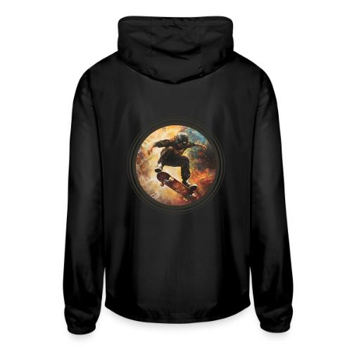 Skateboarding Flow - Unisex Lightweight Windbreaker Jacket
