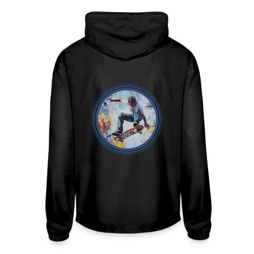 Skateboarding Universe - Unisex Lightweight Windbreaker Jacket